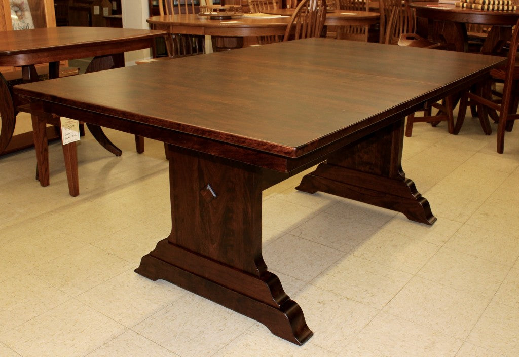 Hoover Double Pedestal Table