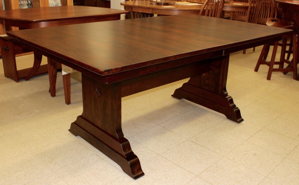 Hoover Double Pedestal Table