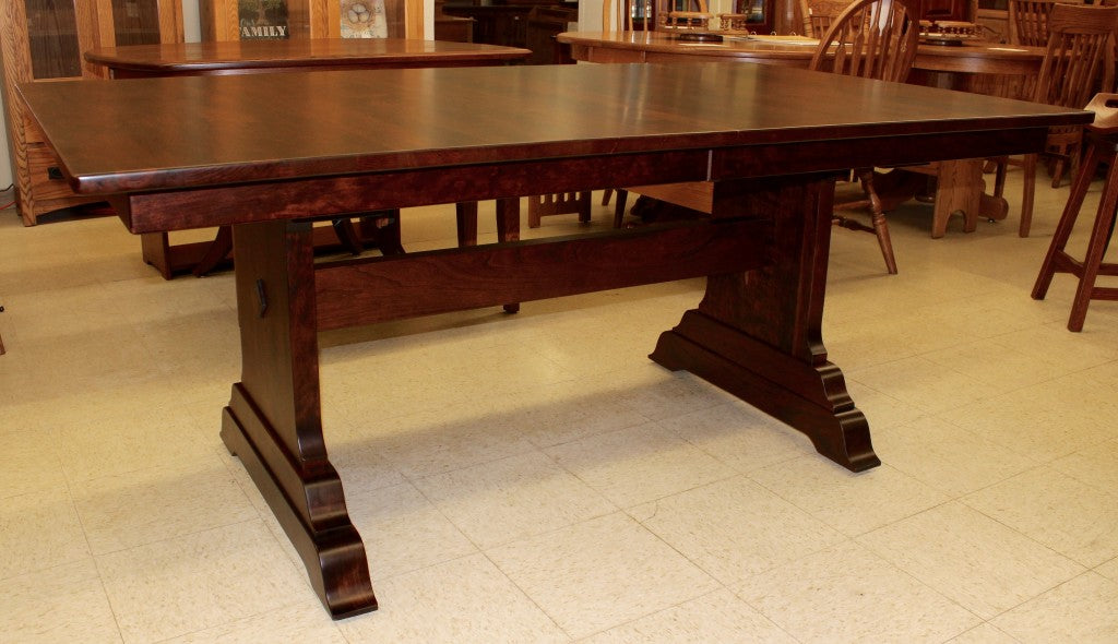 Hoover Double Pedestal Table