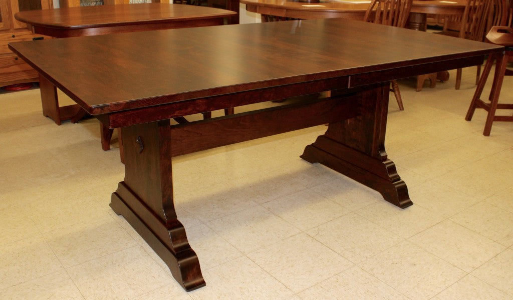 Hoover Double Pedestal Table