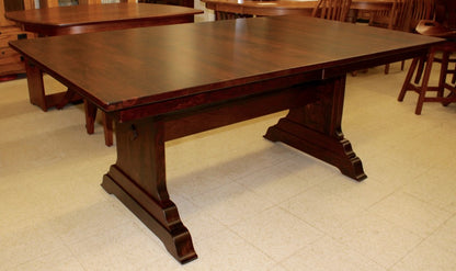 Hoover Double Pedestal Table