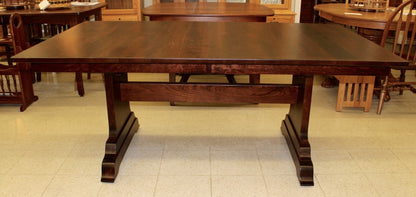 Hoover Double Pedestal Table