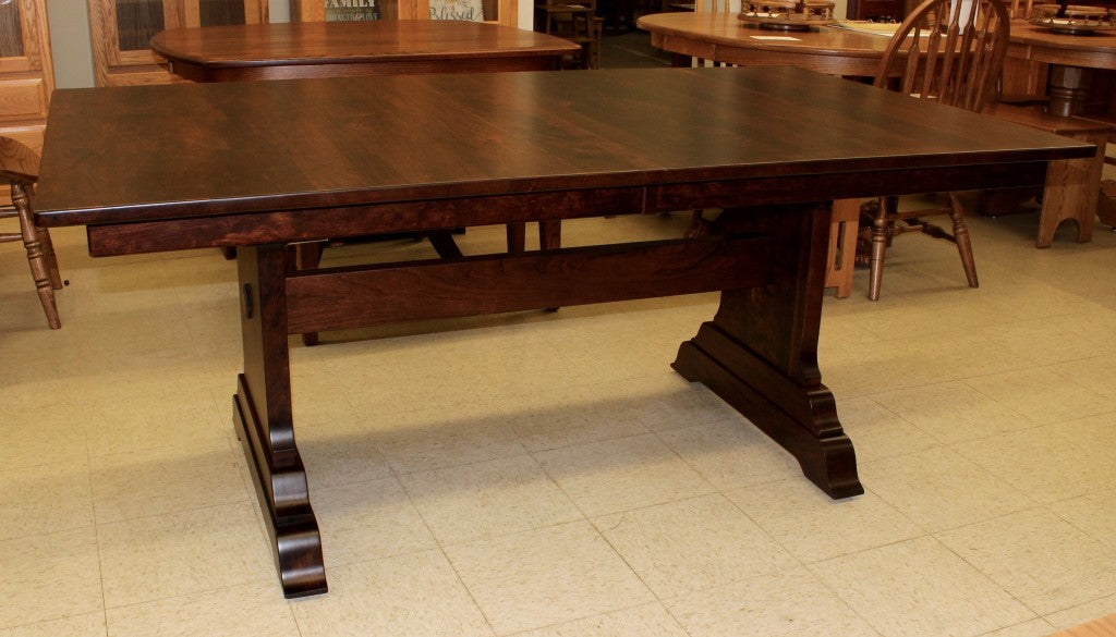 Hoover Double Pedestal Table