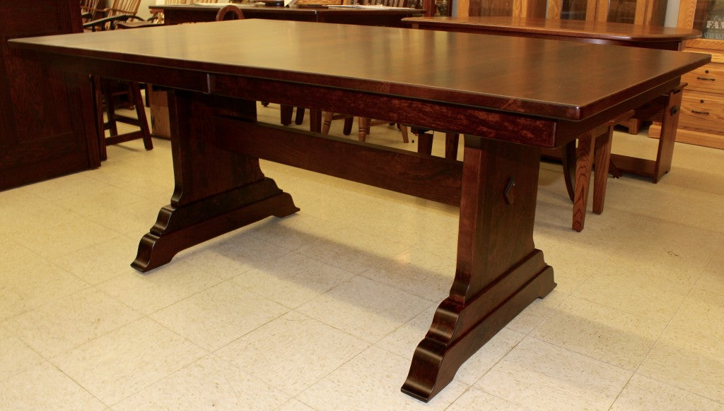 Hoover Double Pedestal Table