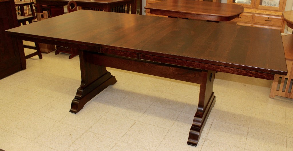 Hoover Double Pedestal Table