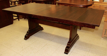 Hoover Double Pedestal Table