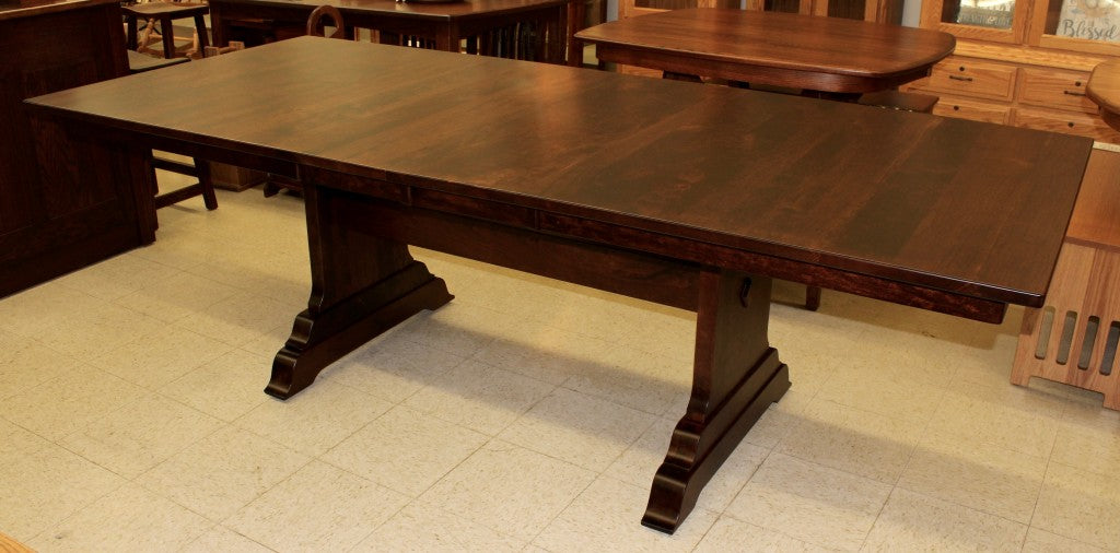 Hoover Double Pedestal Table