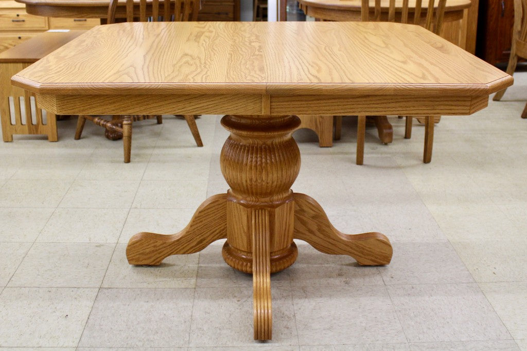 Pot Belly Single Pedestal Table