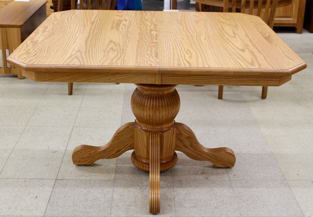 Pot Belly Single Pedestal Table