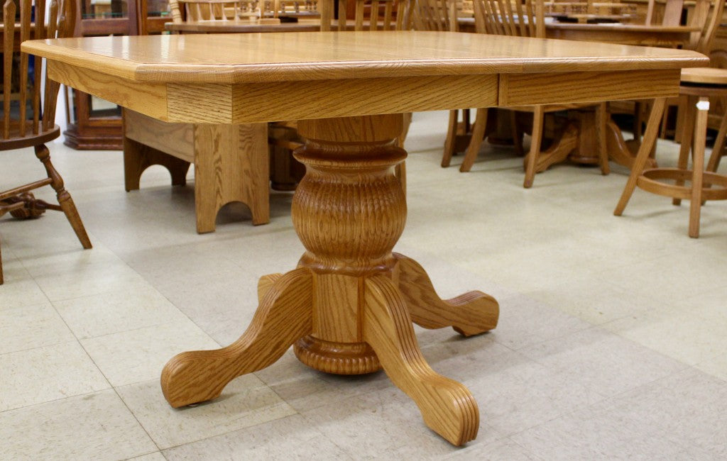 Pot Belly Single Pedestal Table