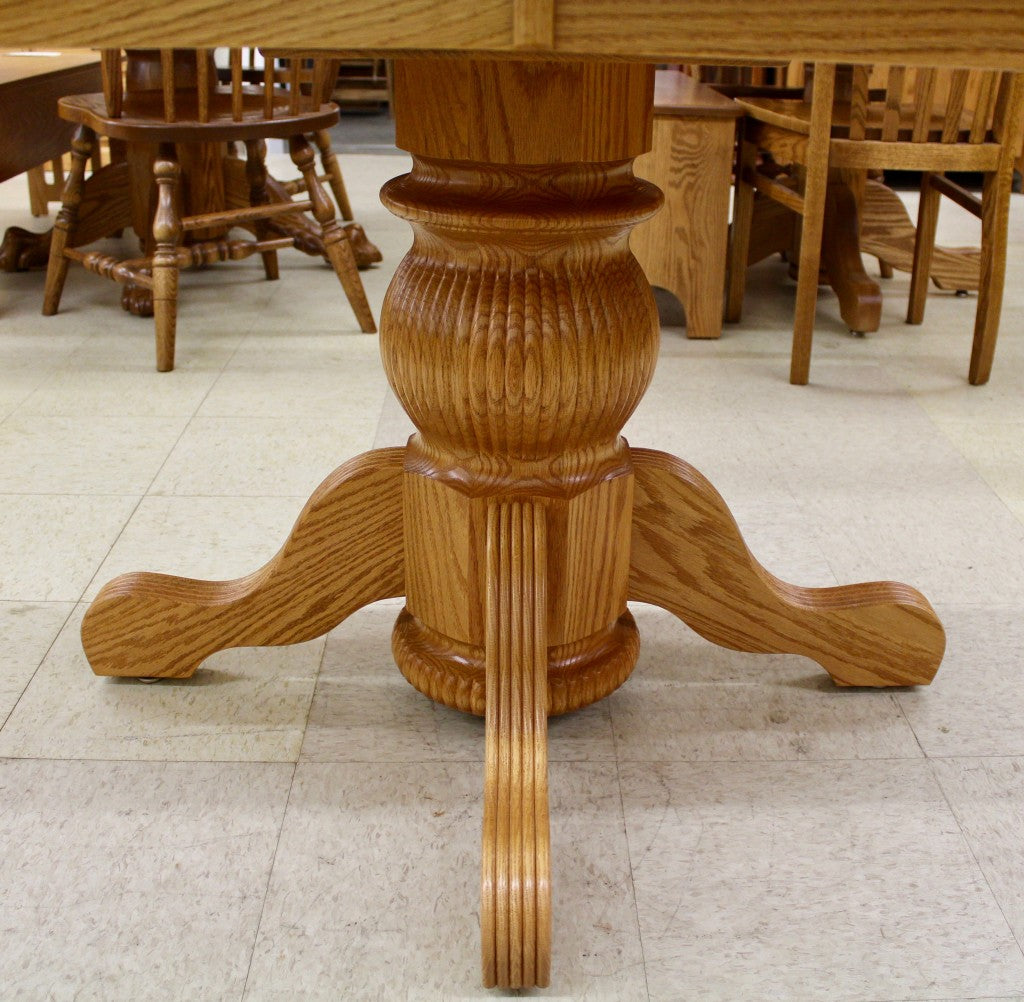 Pot Belly Single Pedestal Table