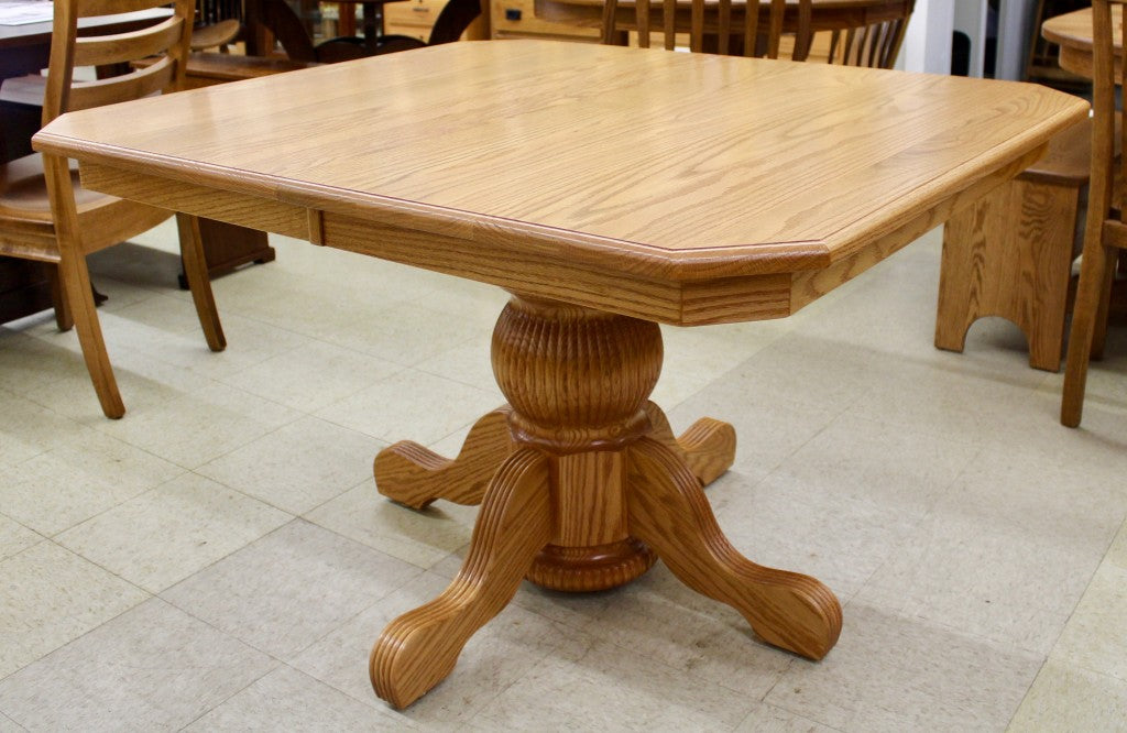 Pot Belly Single Pedestal Table