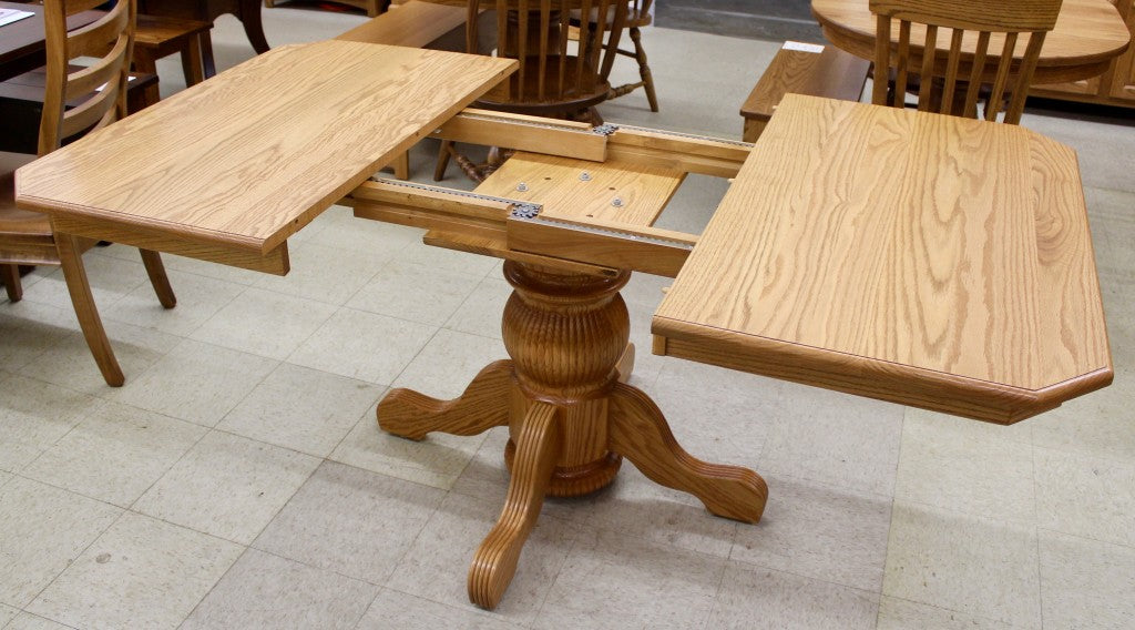 Pot Belly Single Pedestal Table