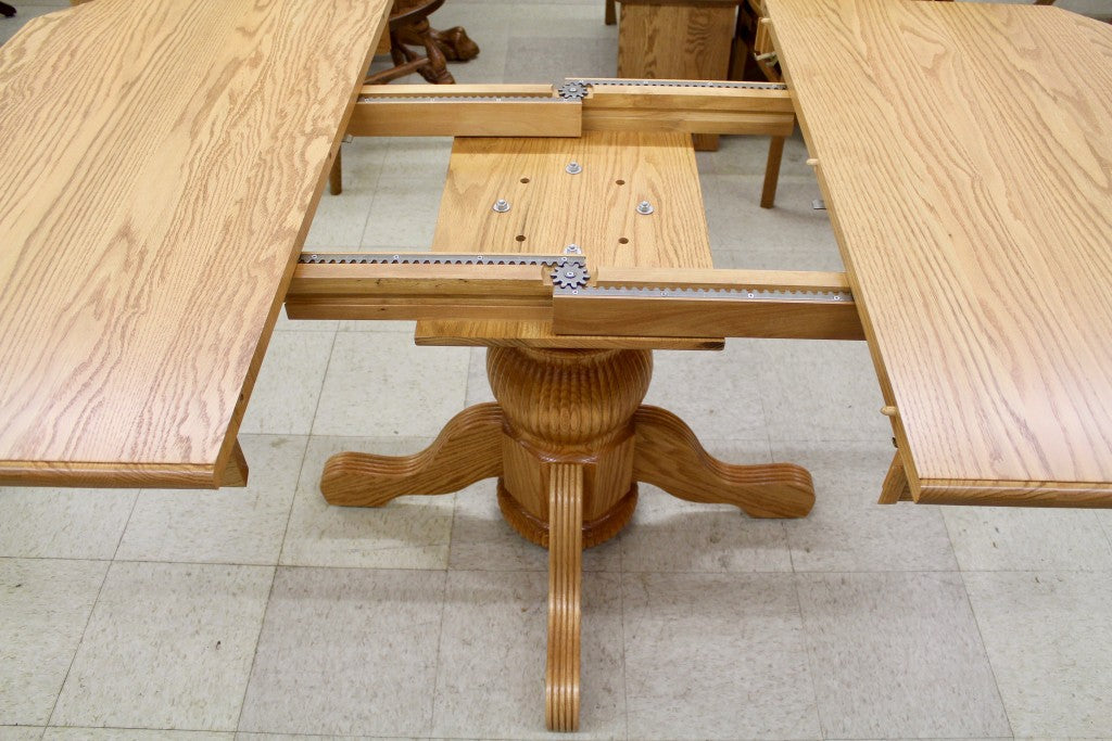 Pot Belly Single Pedestal Table