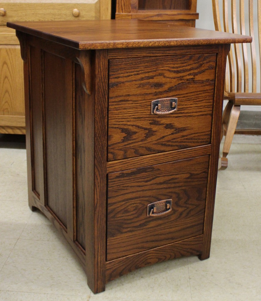 Lancaster Mission Two Drawer File Cabinet