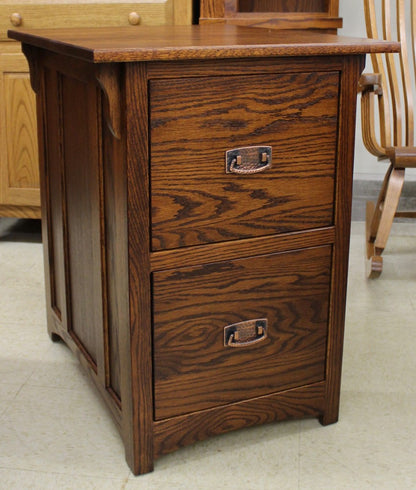 Lancaster Mission Two Drawer File Cabinet