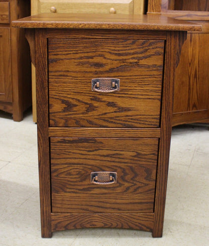 Lancaster Mission Two Drawer File Cabinet