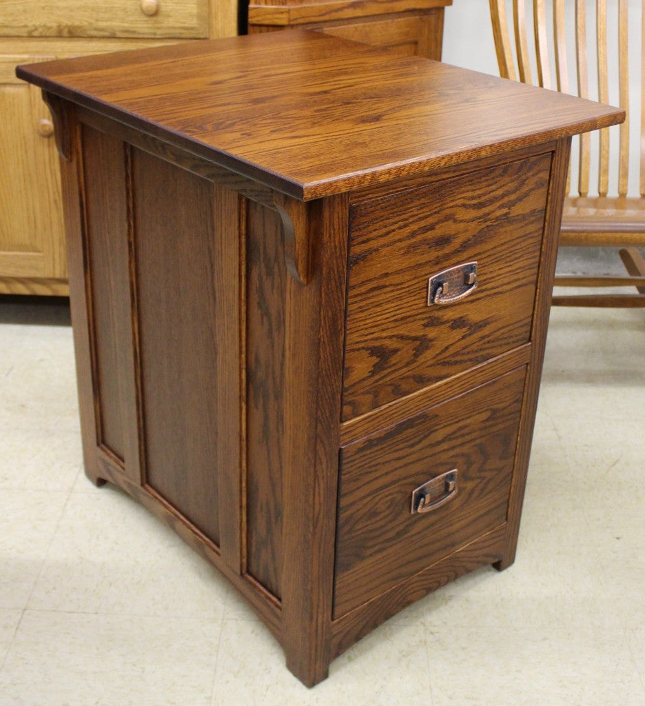 Lancaster Mission Two Drawer File Cabinet