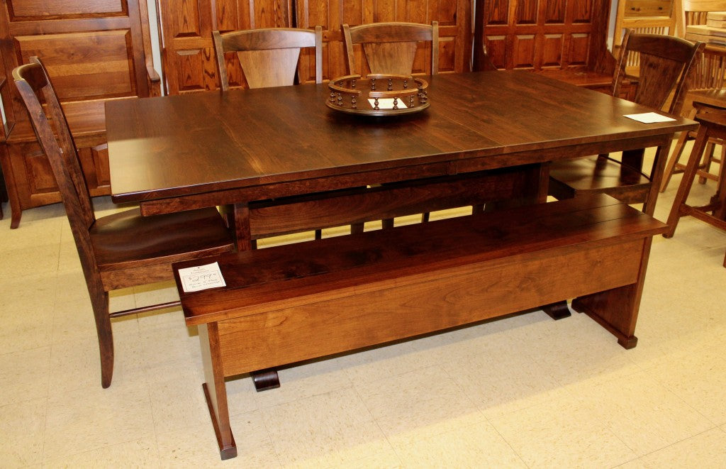 Hoover Double Pedestal Table