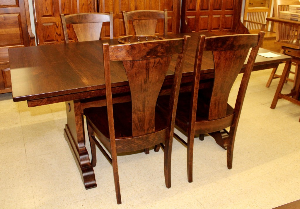 Hoover Double Pedestal Table