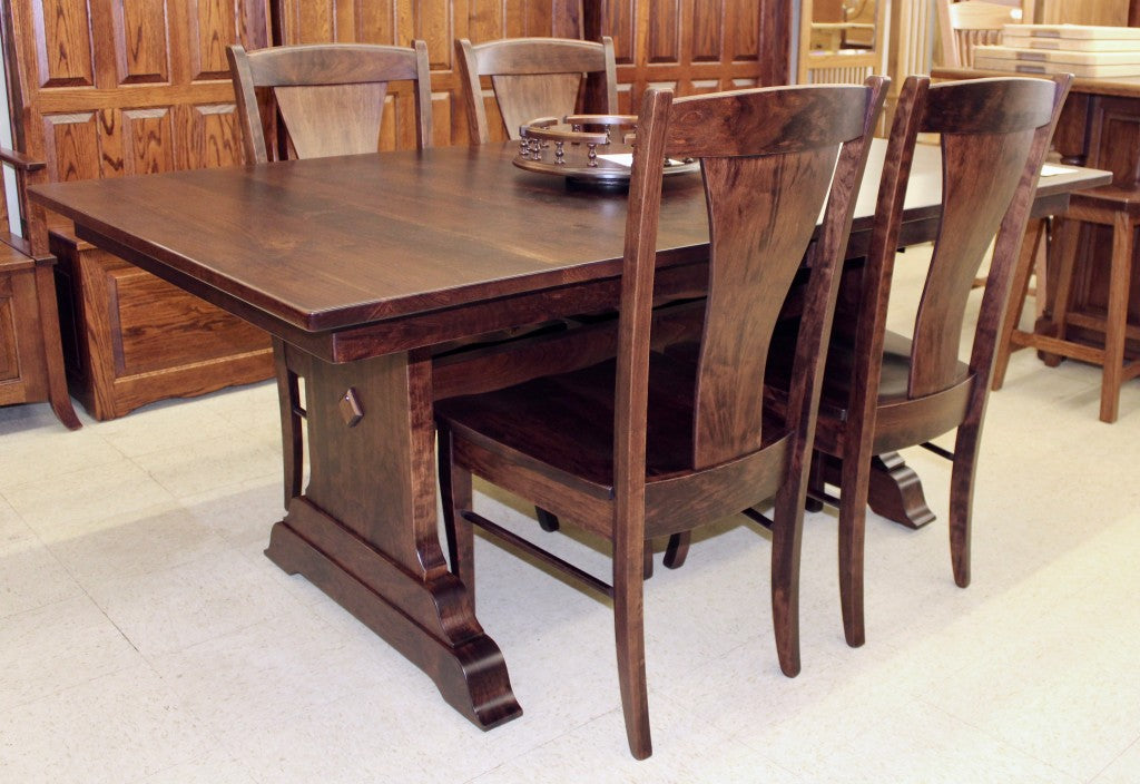 Hoover Double Pedestal Table