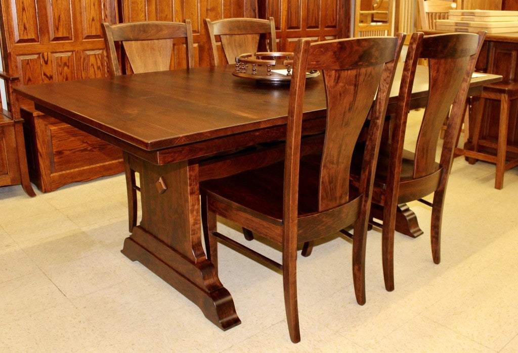 Hoover Double Pedestal Table