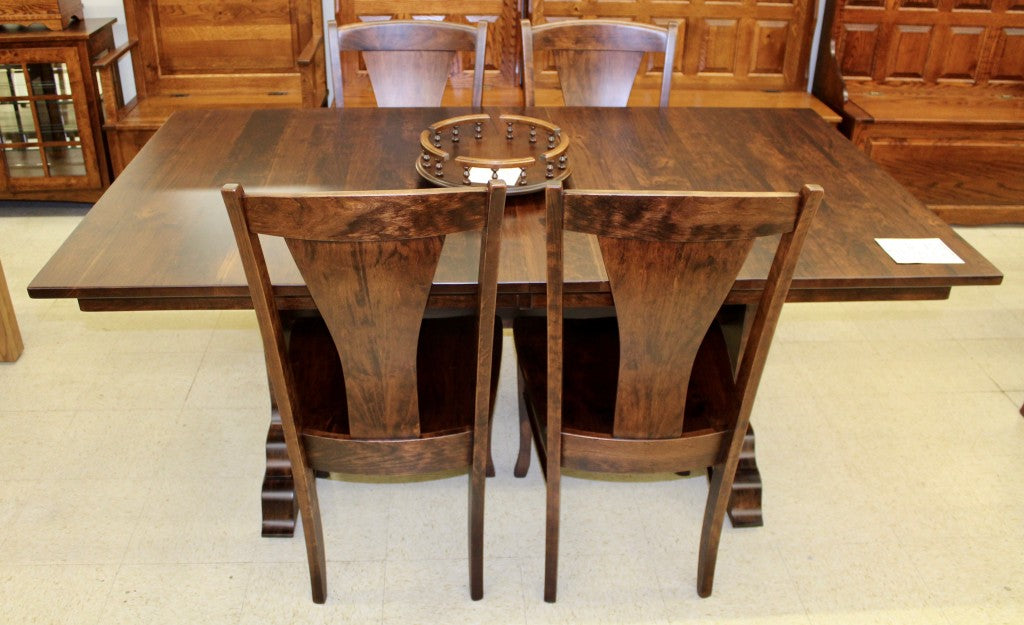 Hoover Double Pedestal Table