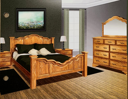 Wavy Cathedral Bedroom Set