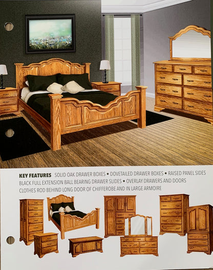 Wavy Cathedral Bedroom Set