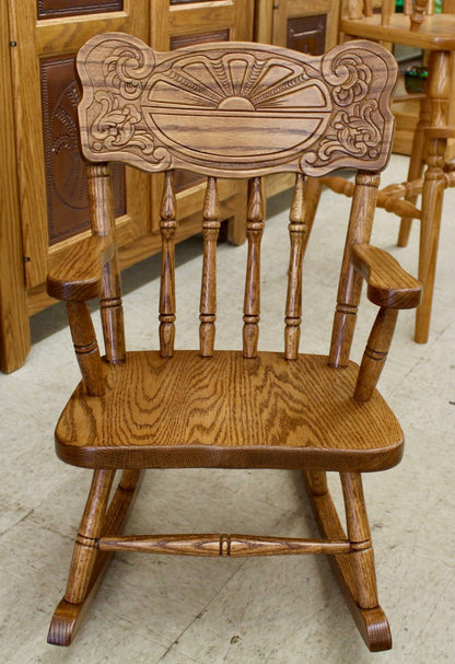 Sunburst Child’s Rocking Chair