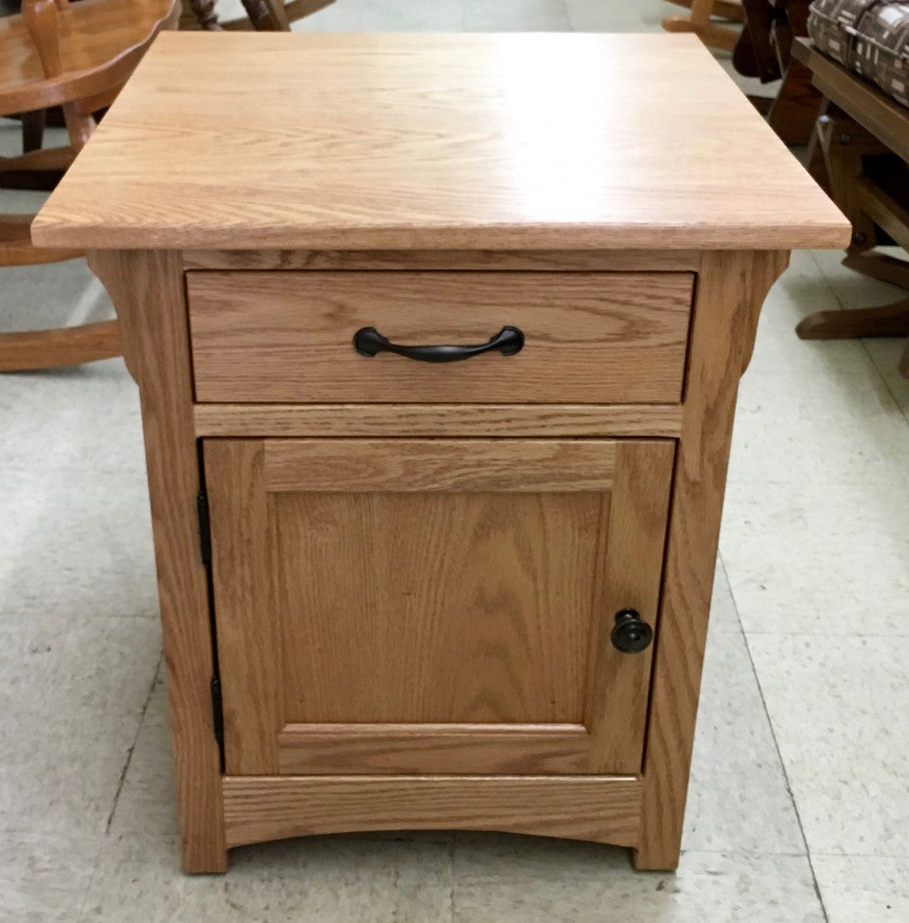 Lancaster Mission One Door End Table