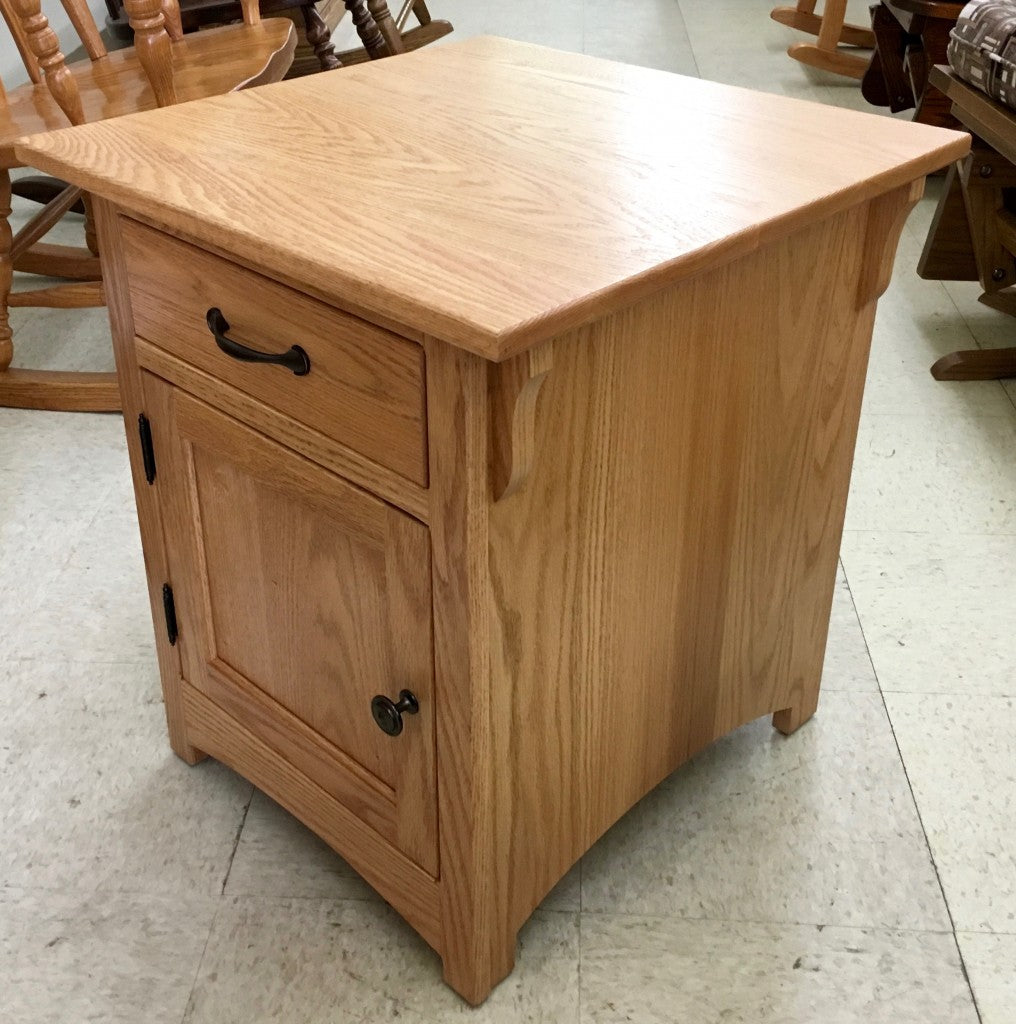 Lancaster Mission One Door End Table