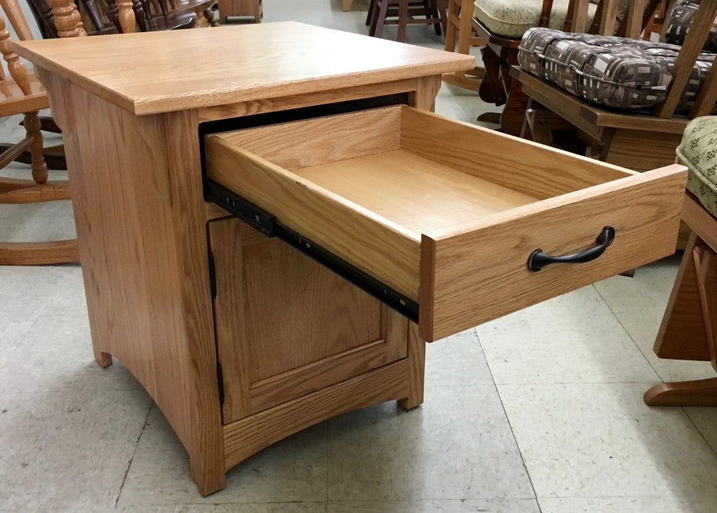 Lancaster Mission One Door End Table