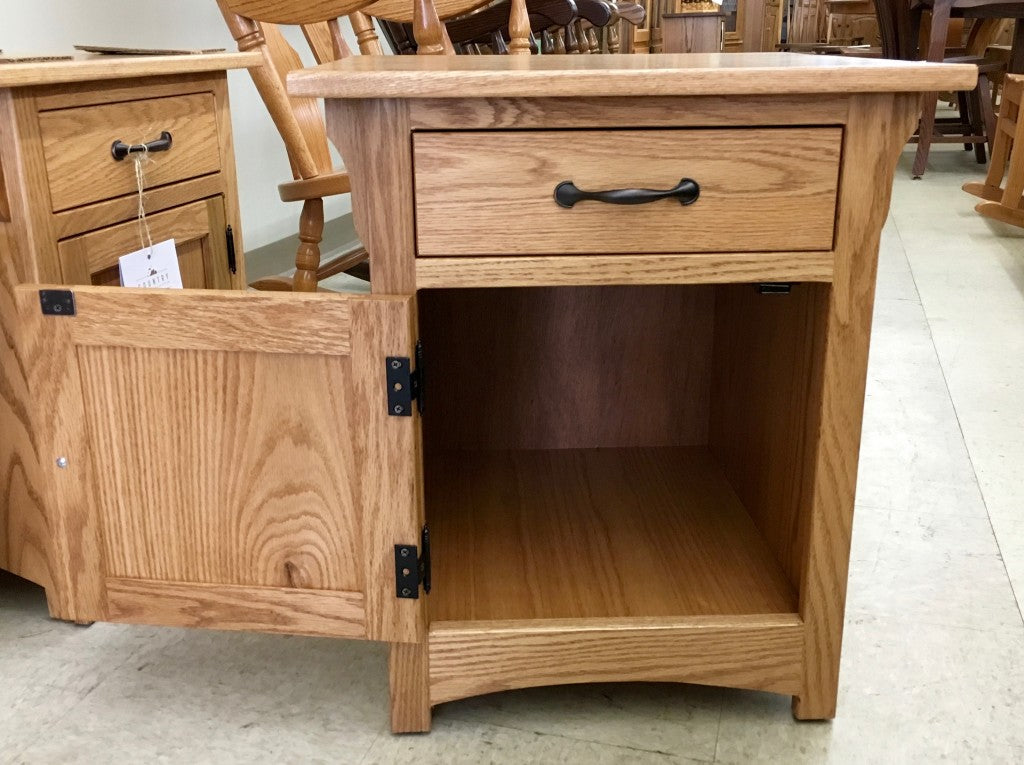 Lancaster Mission One Door End Table