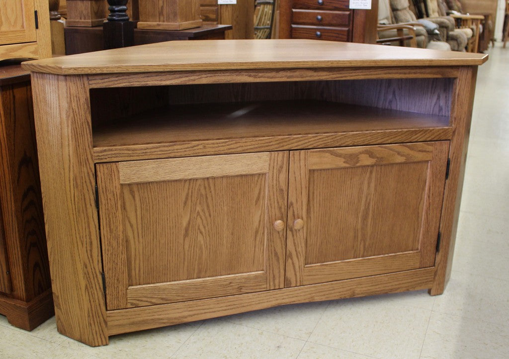 Lancaster Mission 52” Corner TV Stand