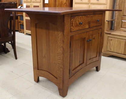 Bowed Top Rustic 1/4 Sawn Oak Island