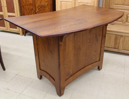 Bowed Top Rustic 1/4 Sawn Oak Island