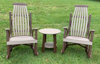 Poly Round End Table