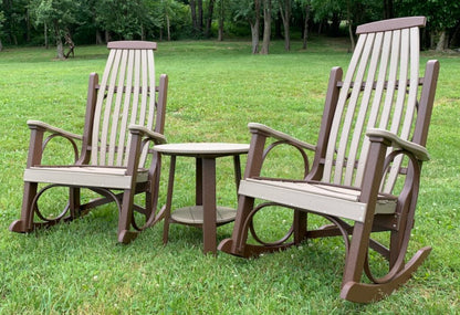 Poly Round End Table