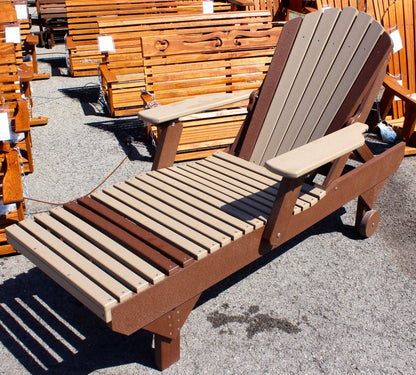 Poly Adirondack Chaise Lounge