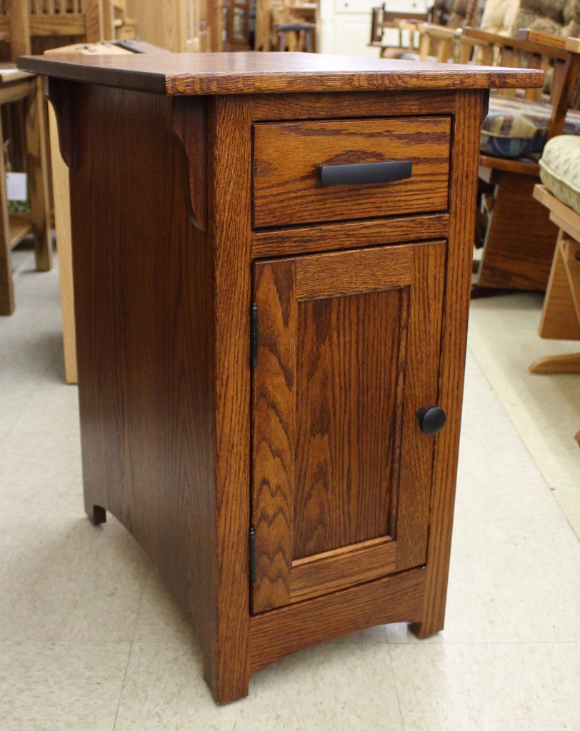 Lancaster Mission One Door Chair Side Table