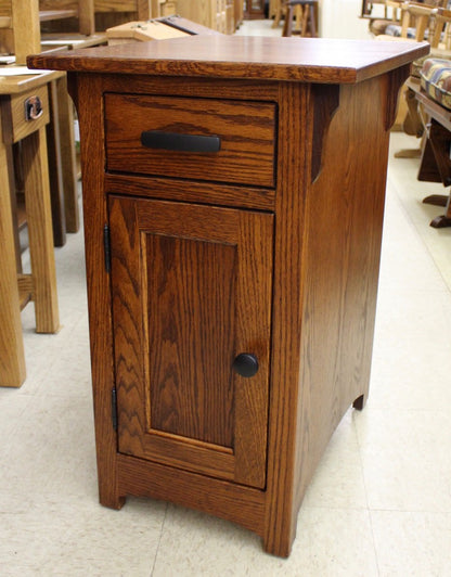 Lancaster Mission One Door Chair Side Table