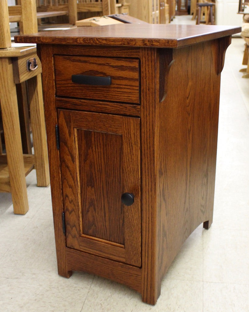 Lancaster Mission One Door Chair Side Table