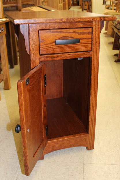 Lancaster Mission One Door Chair Side Table