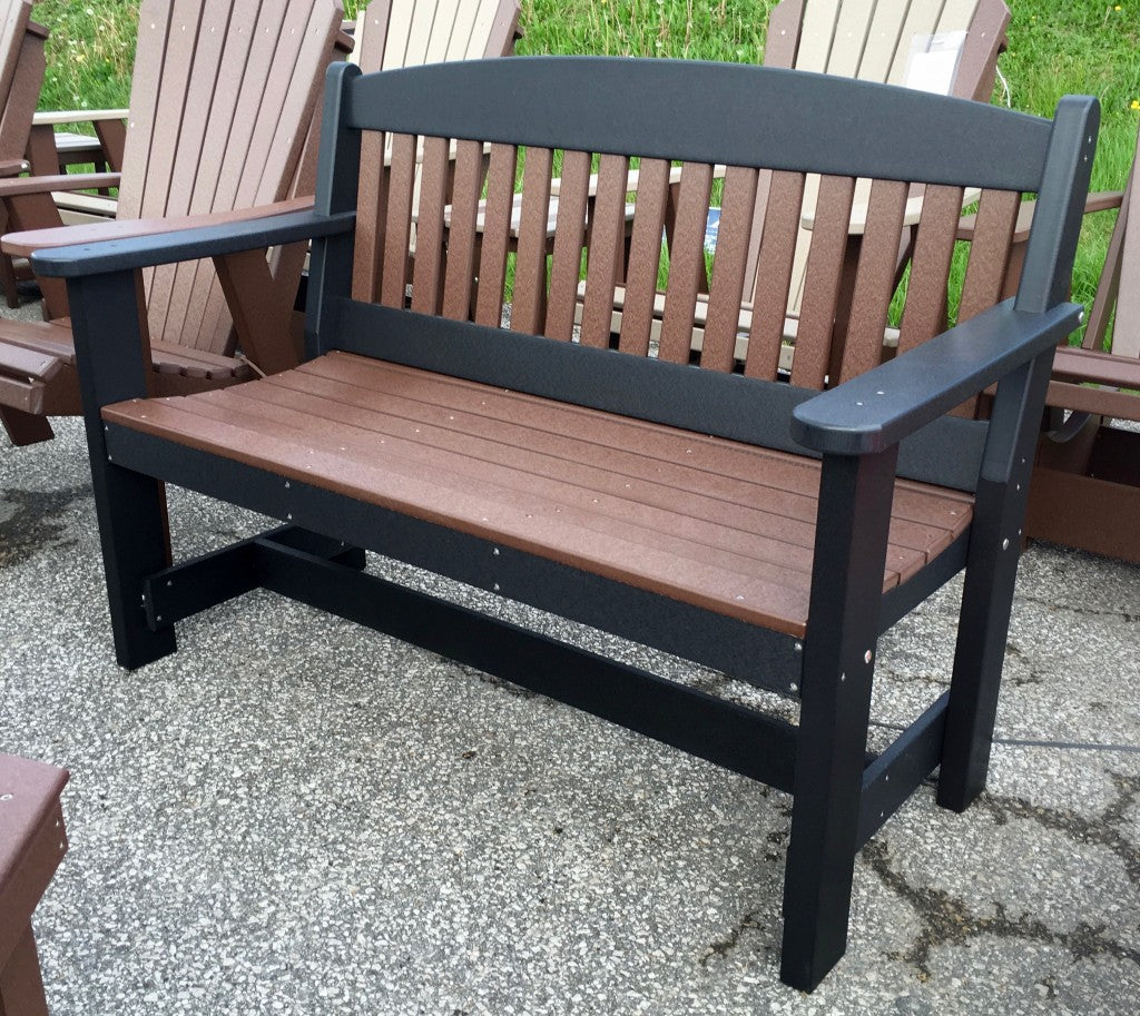 Poly 4′ Garden Bench