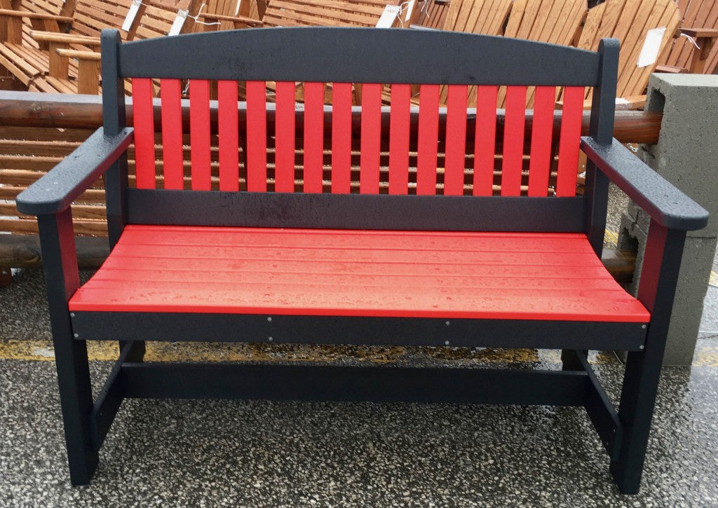 Poly 4′ Garden Bench