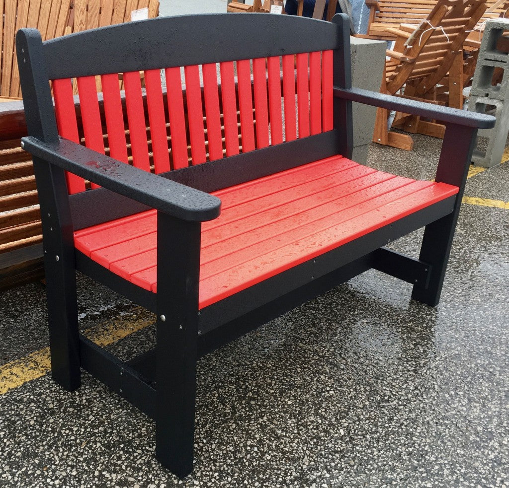 Poly 4′ Garden Bench