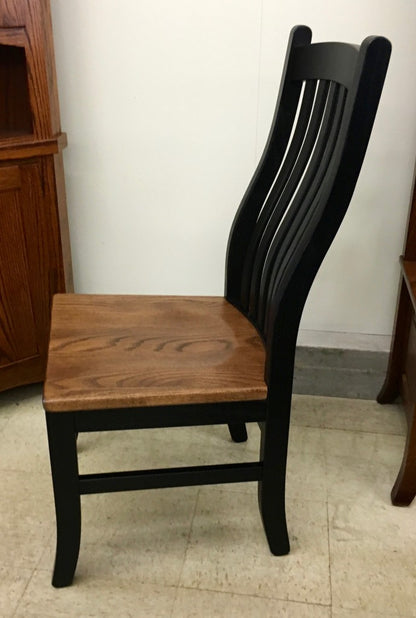Mission Bowed Top Side Chair