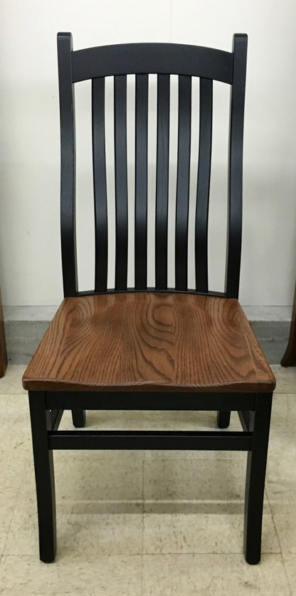 Mission Bowed Top Side Chair