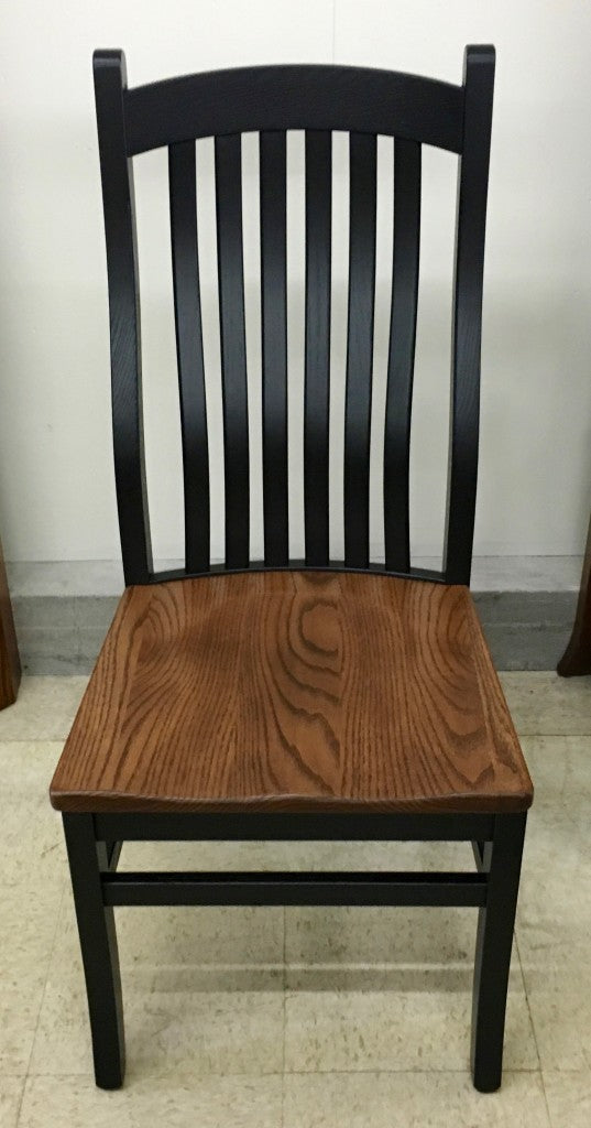 Mission Bowed Top Side Chair